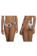 Bikini with white floral print-Ref. Eagle