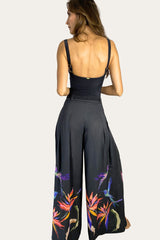 One Piece Indico + Pants Tobacco