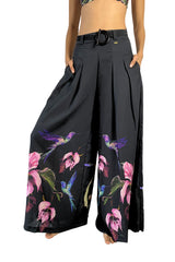 Black Wide-Leg Pants – Tobacco