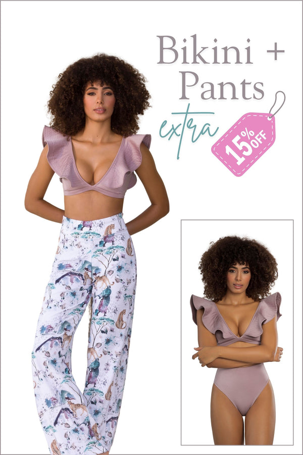 Bikini Bandon + Pants Broome