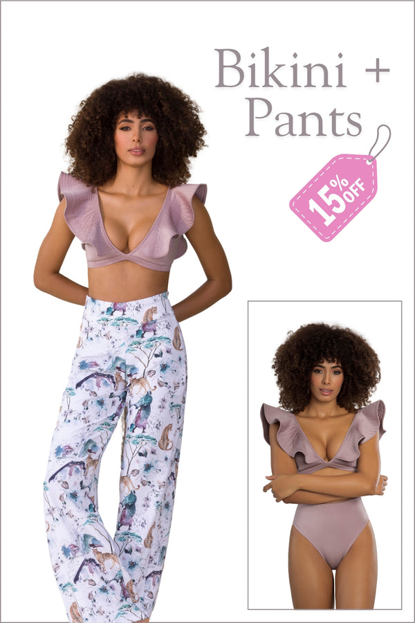 Bikini Bandon + Pants Broome